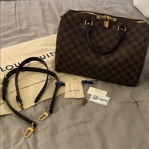 Louis Vuitton Speedy 30 with Bandouliere